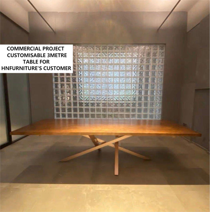 HN Solid Wood Dining Table