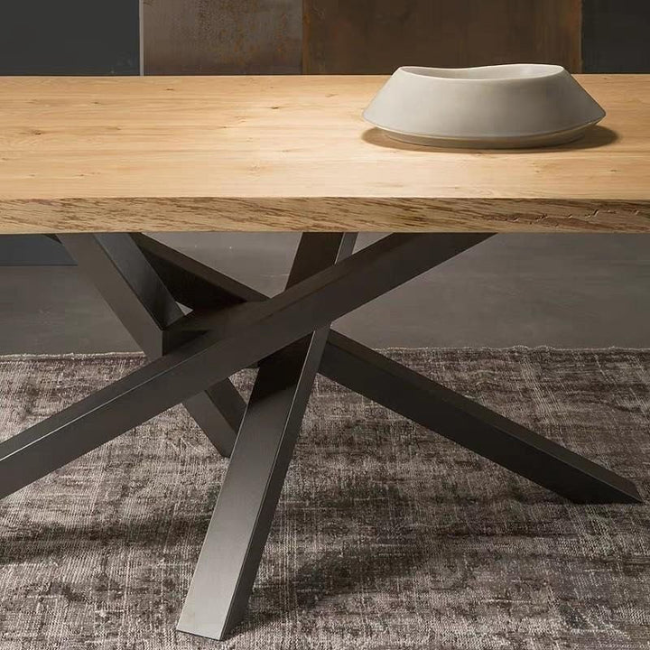 HN Solid Wood Dining Table