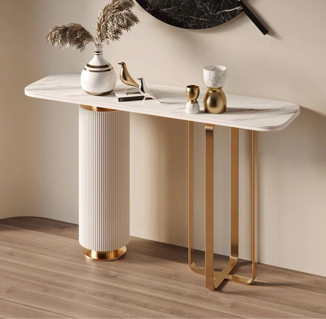 Luxury Marble Console Table