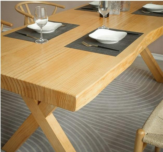 Solid Wood Dining Table and Dining Set