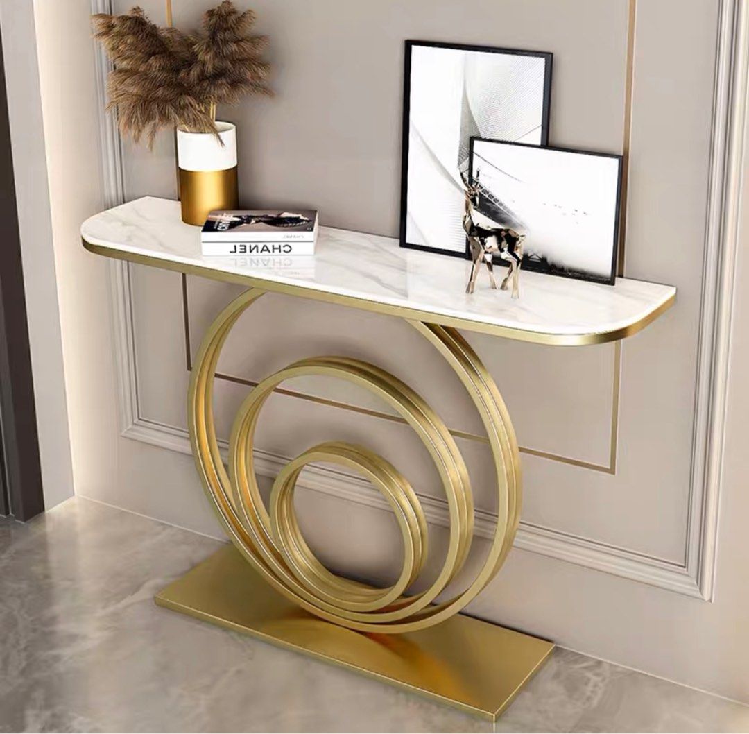 Modern Marble Hallway Console