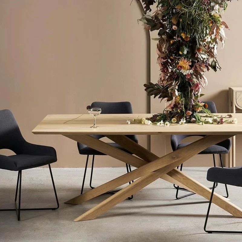 Ingrid Ash Wood Dining Table