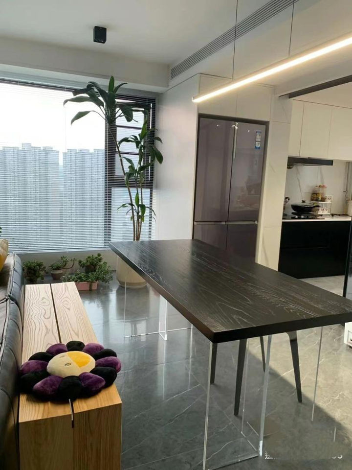 Irregular Solid Work Table Dining Table