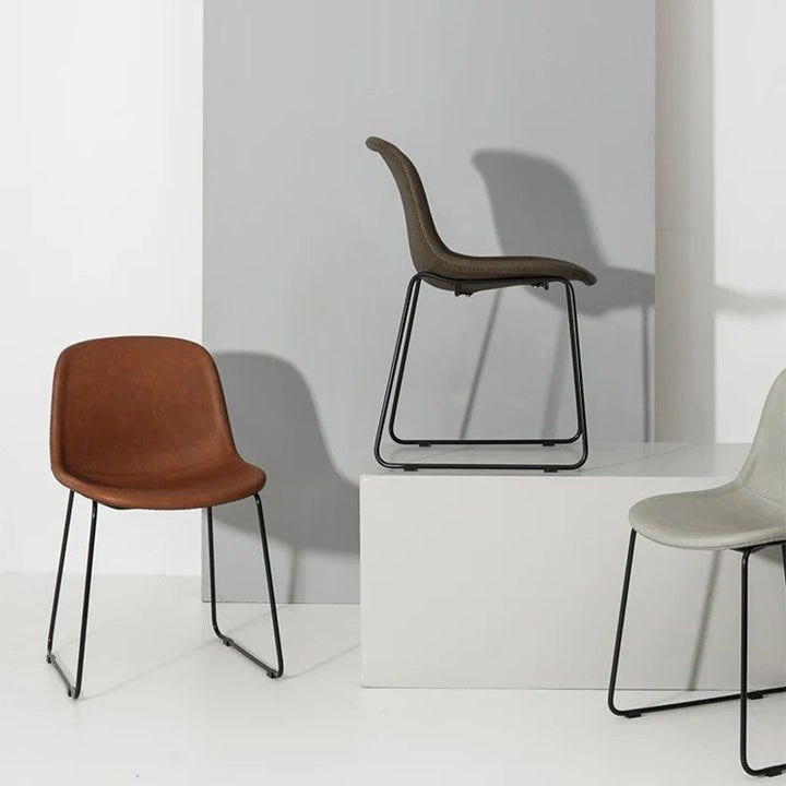 Faux Leather Dining Chair (Set of 2)