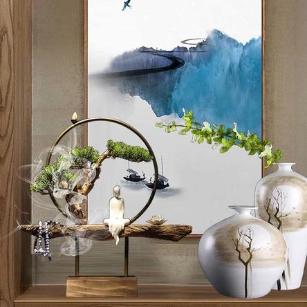 Meditative Bonsai Aroma Diffuser Decoration