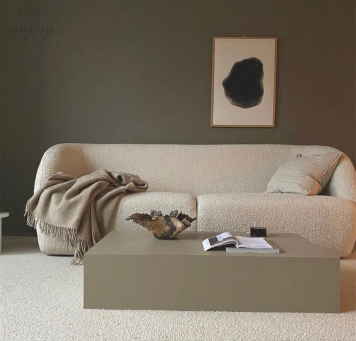 Modern Boucle Sofa