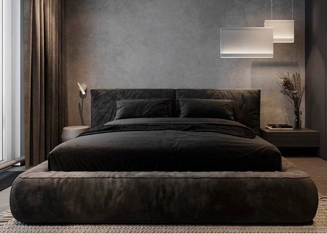 Modern Leathaire Bedframe