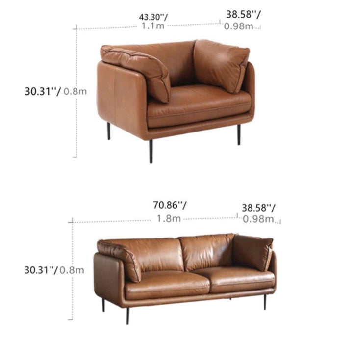 Genuine Leather Sofa