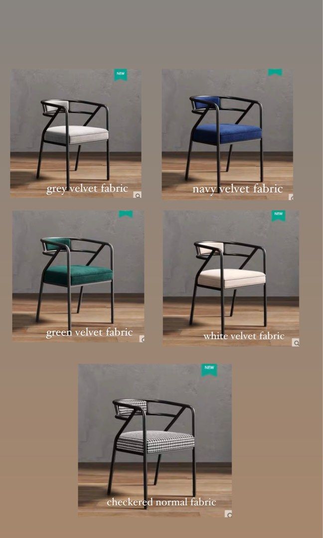 Nordic Metal Dining Chair