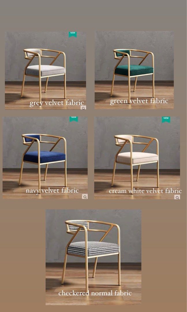 Nordic Metal Dining Chair