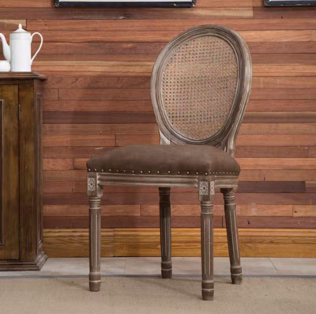 King Louis Back Side Chair