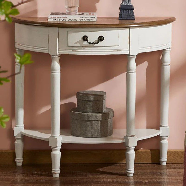 Semicircle Hallway Console Table