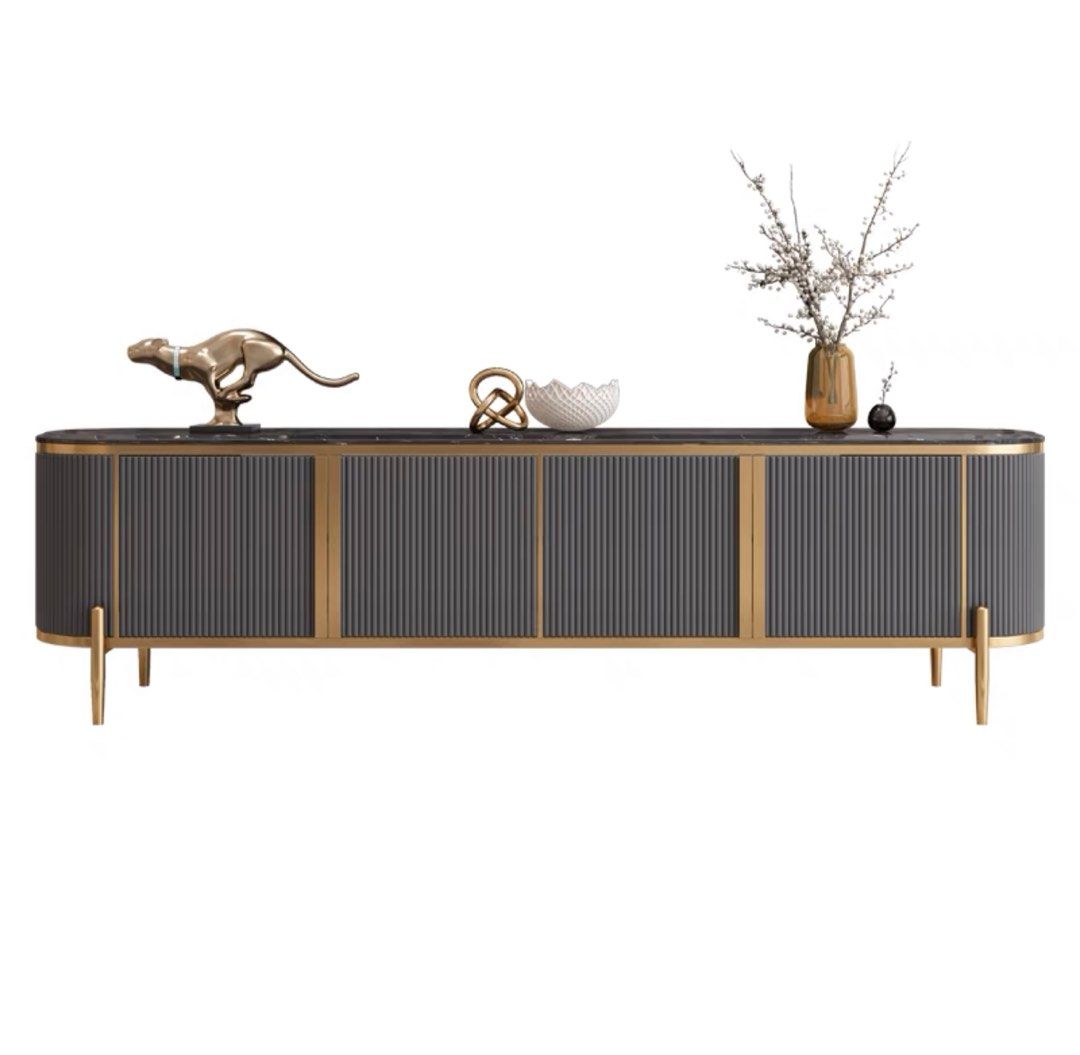 Modern TV Console & Coffee Table