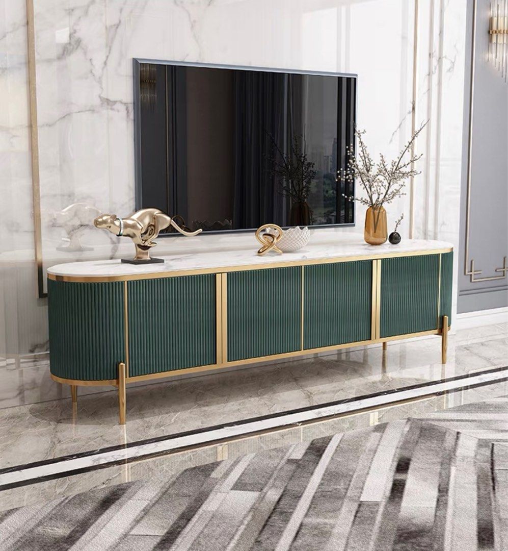 Modern TV Console & Coffee Table