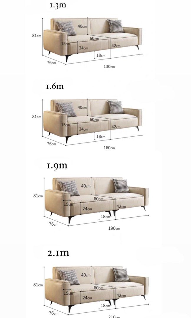 Modern Leathaire Sofa