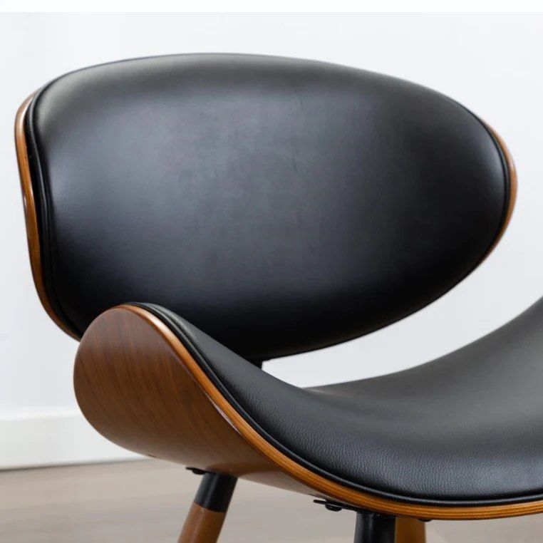 Dining Chair With Leather Cushion