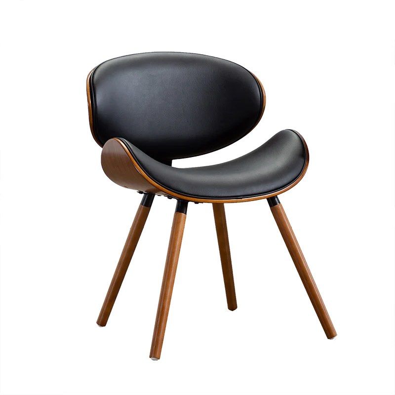Dining Chair With Leather Cushion