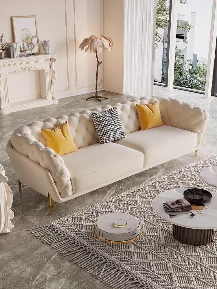 Landingville 1.2M Wide Tufted Velvet Armchair