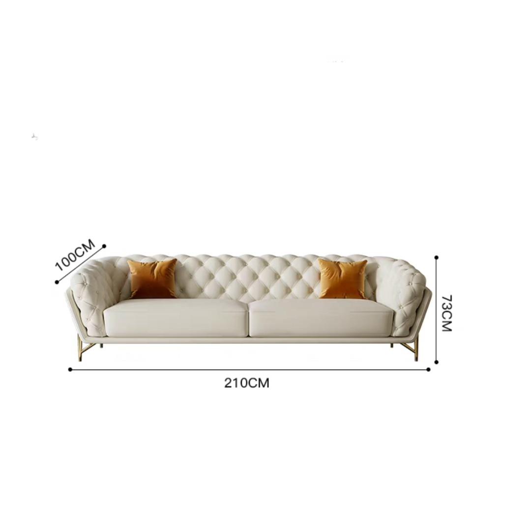 Landingville 1.2M Wide Tufted Velvet Armchair