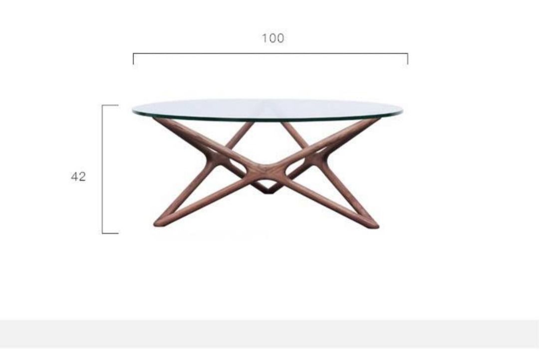 Lark Cross Legs Coffee Table