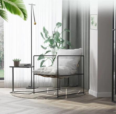 Nordic Scandinavian Minimalist Wired Chair