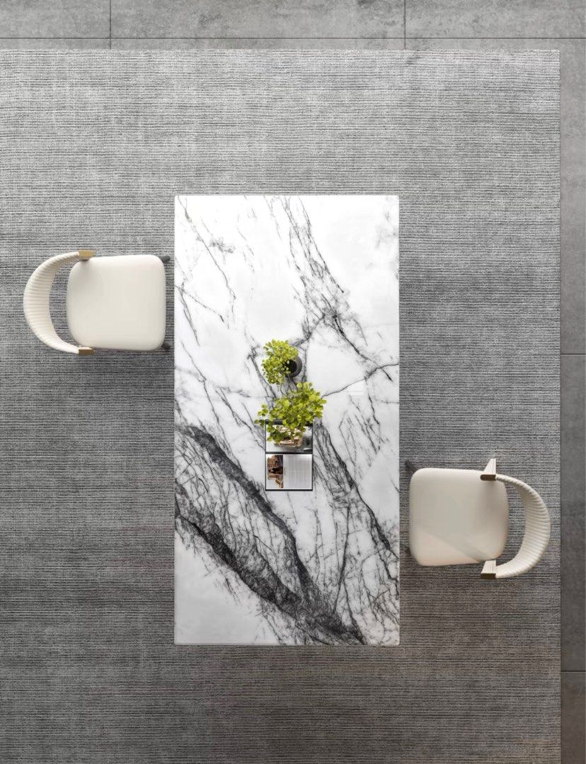 Modern Natural Marble Dining Table