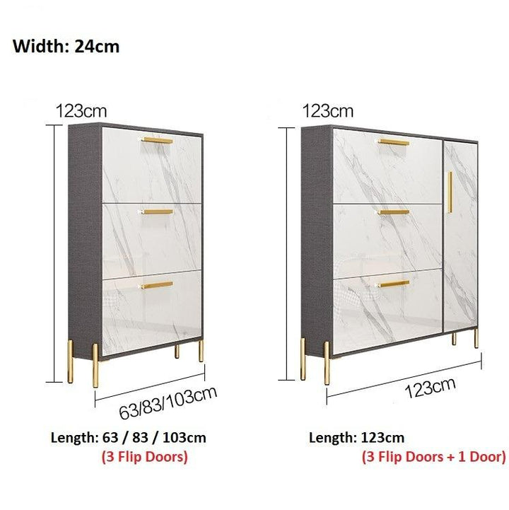Ultra Slim Shoe Cabinet