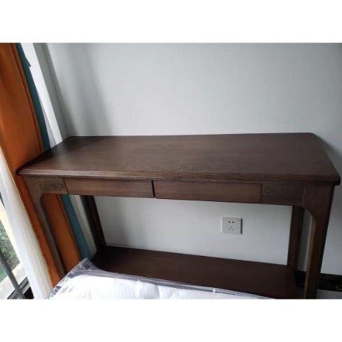 Wooden Console Table with Drawers Sofa Table
