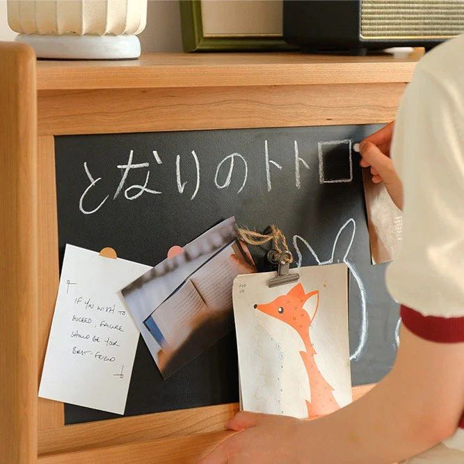 Wood Bookcase & Cabinet
