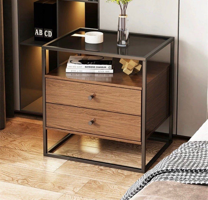 Modern Solid Wood Side Table
