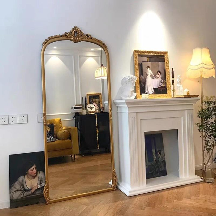 Victorian Standing Mirror / Full Length Mirror