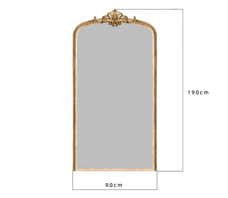 Victorian Standing Mirror / Full Length Mirror