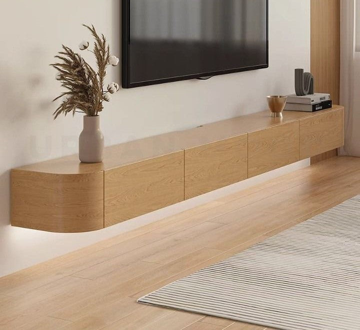 Modern Solid Wood TV Console
