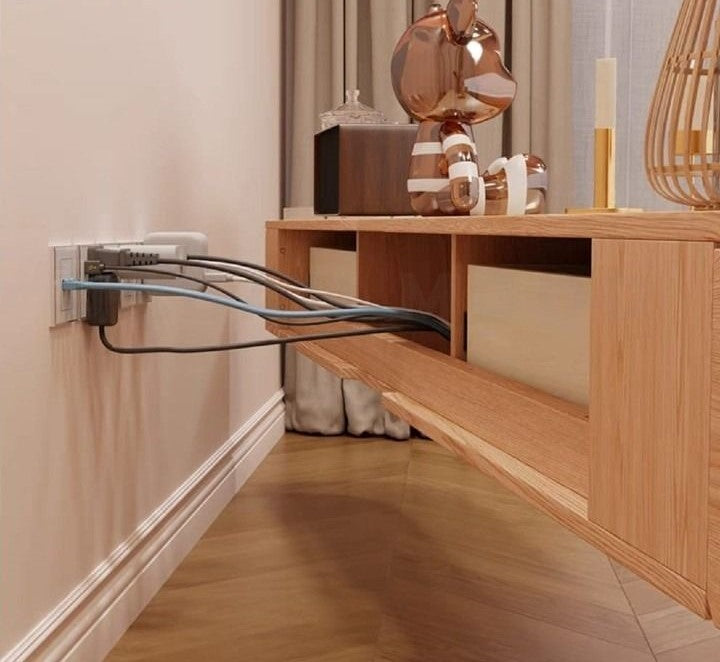 Modern Solid Wood TV Console