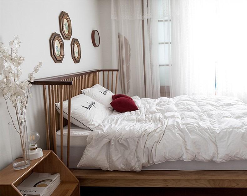 Solid Wood Bed Frame