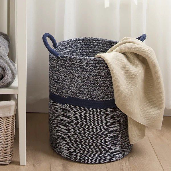 Cotton Storage Basket (Set of 2)