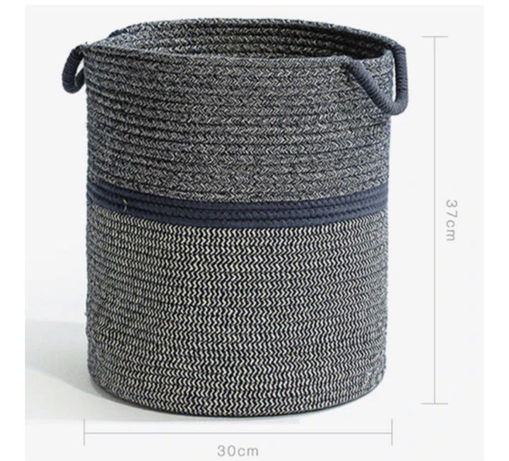 Cotton Storage Basket (Set of 2)