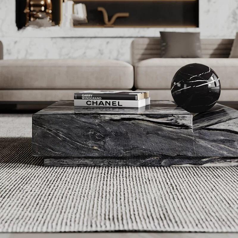 Marble Contemporary Coffee Table