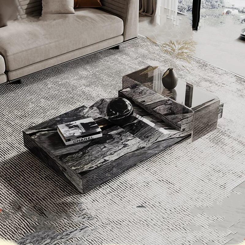 Marble Contemporary Coffee Table