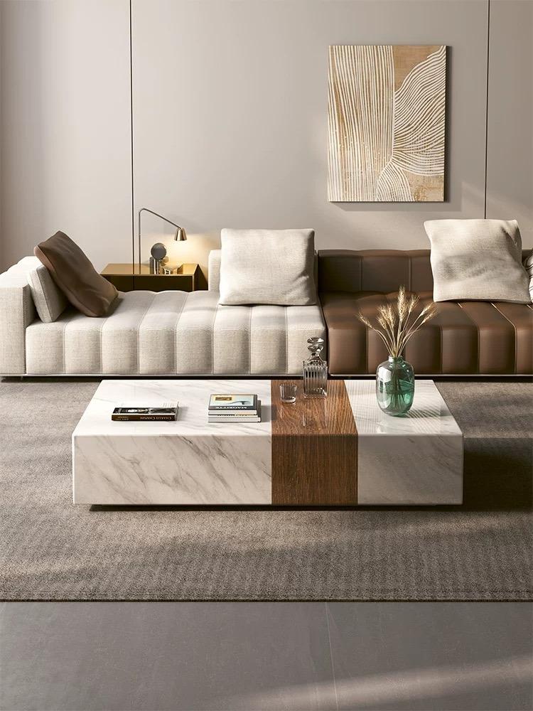 Marble Sled Coffee Table