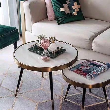 Marble Round Coffee Table