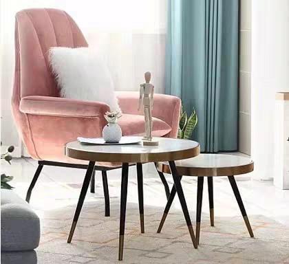 Marble Round Coffee Table