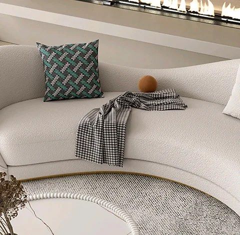 Modern Curved Sofa