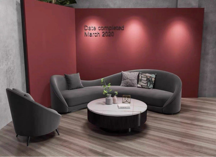 Modern Curved Sofa