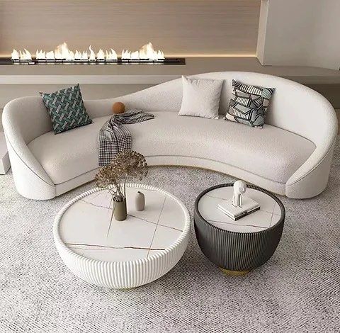 Modern Curved Sofa