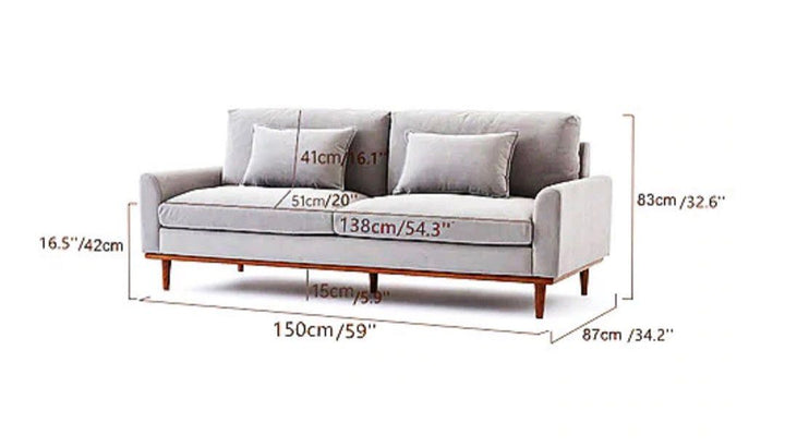 Square Arm Sofa