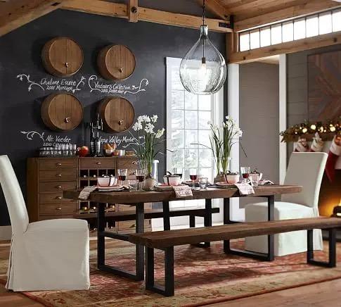 Melisa 3 Pieces Wood Dining Set