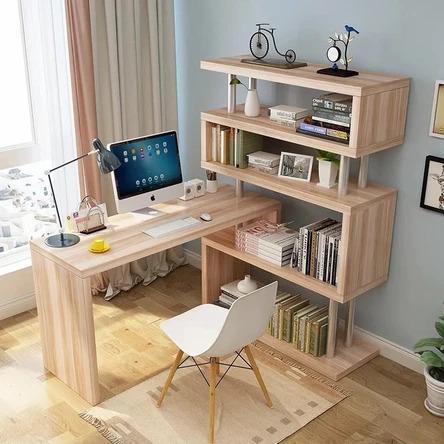 Modern Simple Modular Shelf Study Table