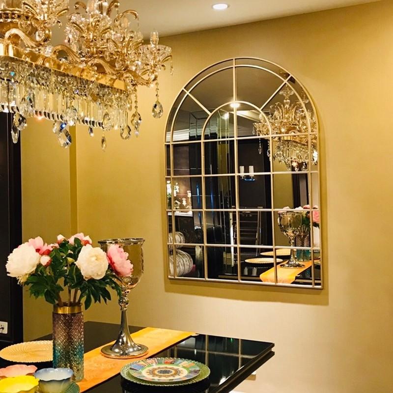 Decorative Window Arch Mirror