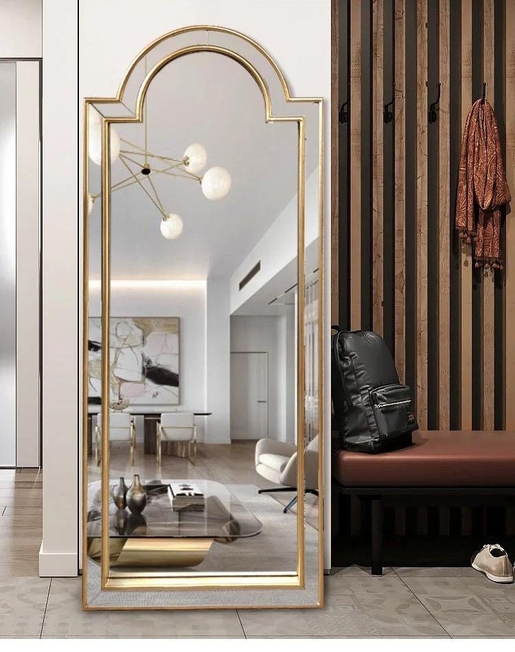 Modern Decorative Wall Mirror / Leaning / Full-Length